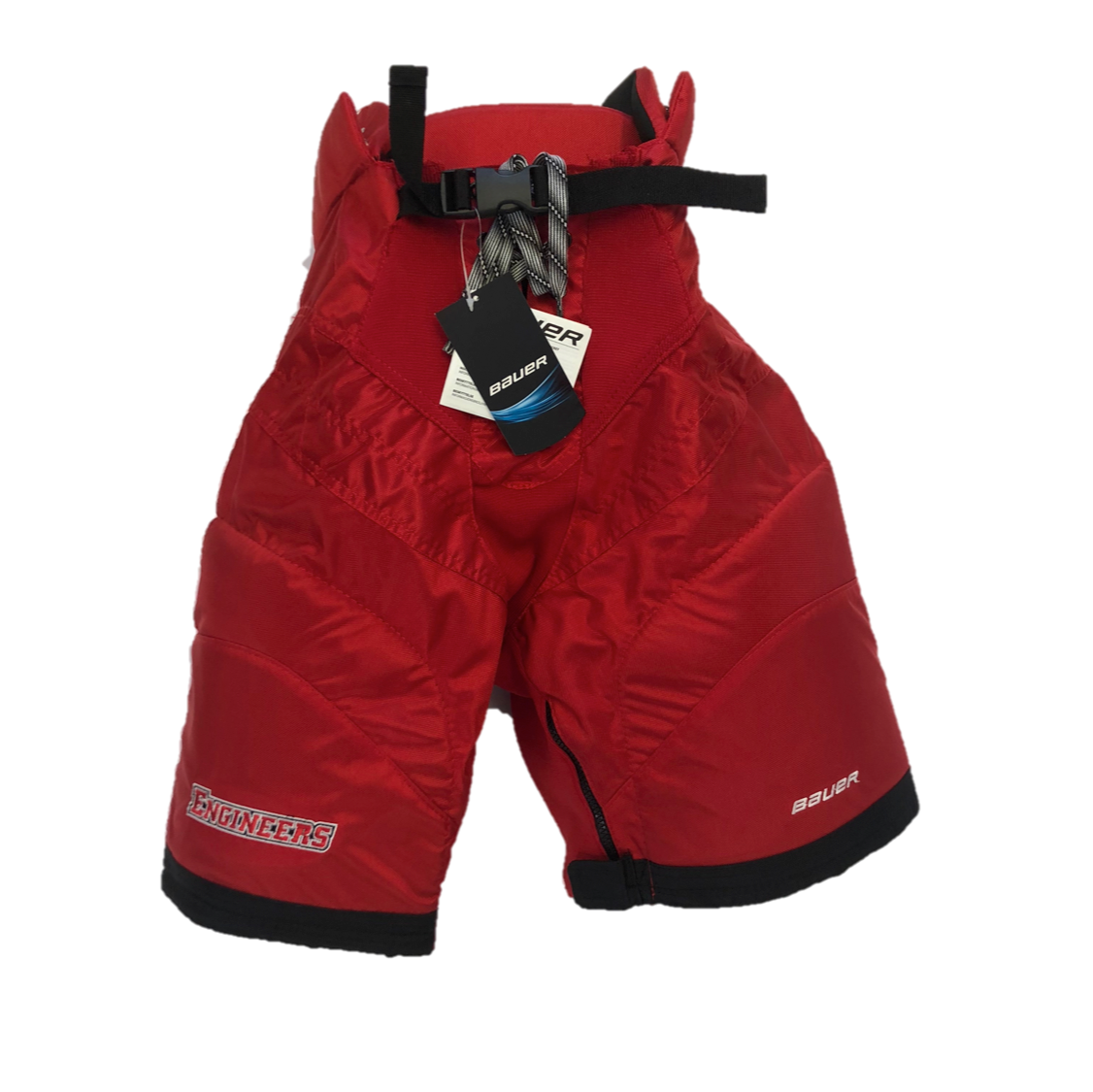 Bauer Nexus - Pantalon de hockey NCAA Pro Stock pour femme (rouge)